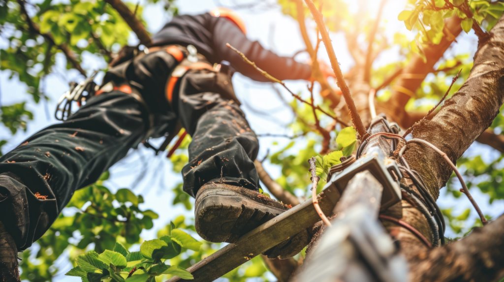 Élagage et abattage d'arbres près de Honfleur